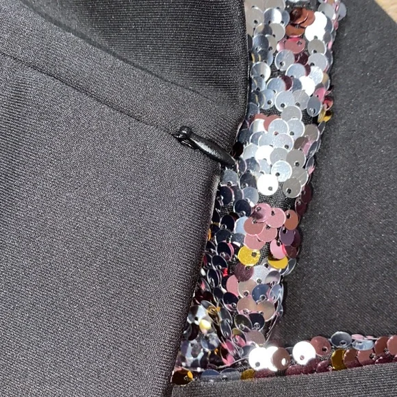 ELOQUI black sequin skirt size 18 - Picture 7 of 8